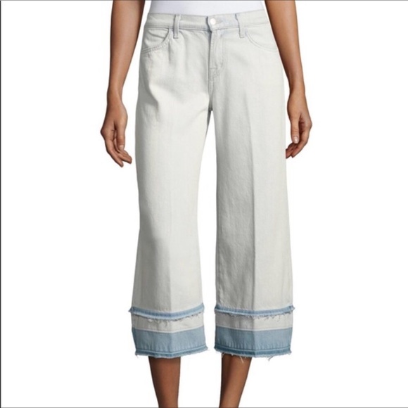 J BRAND Liza Ecstasy Wide Leg Culottes Crop Jeans - Picture 2 of 14